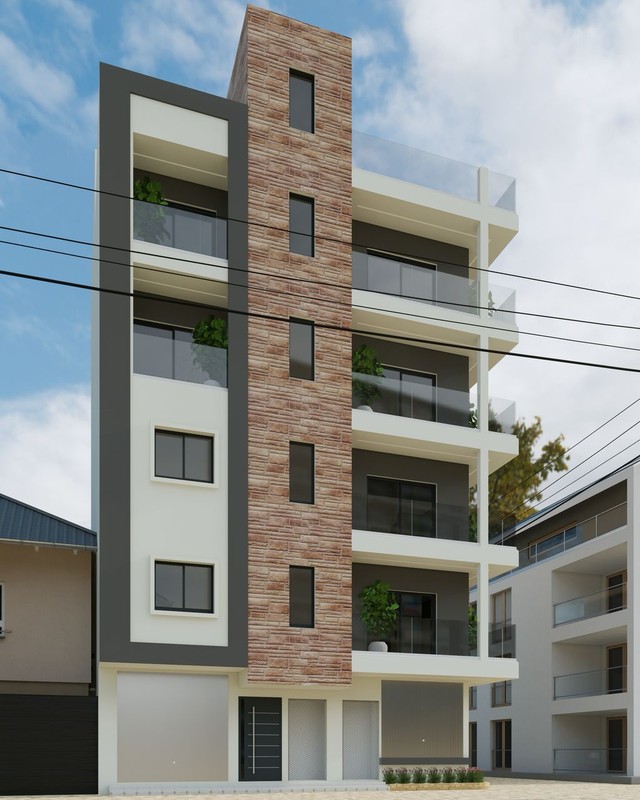 Proposition de Façade & Palette de Peinture – Immeuble R+4