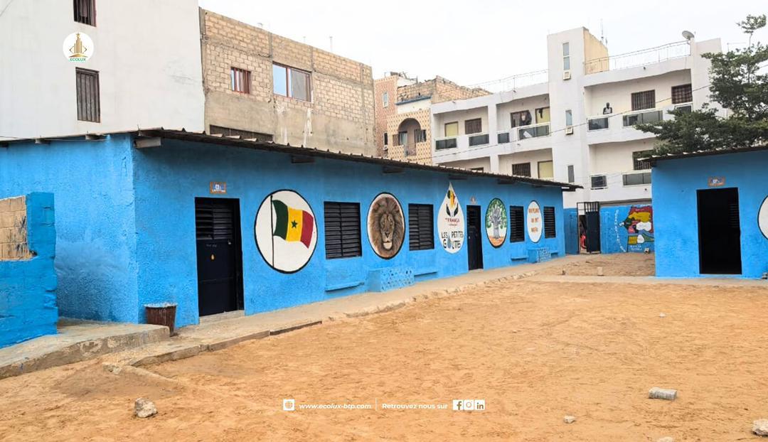 Projet Éco-Social: Rénovation école — Projet solidaire